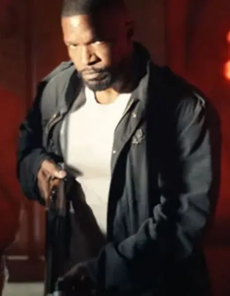 PROJECT POWER JAMIE FOXX (ART) BLACK JACKET