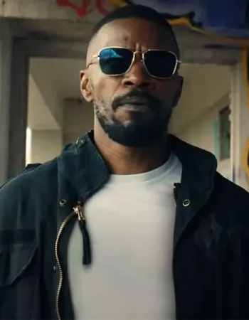 PROJECT POWER JAMIE FOXX (ART) BLACK JACKET PROJECT POWER JAMIE FOXX (ART) BLACK JACKET