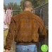 PULP FICTION BRUCE WILLIS (BUTCH COOLIDGE) BROWN SUEDE LEATHER JACKET