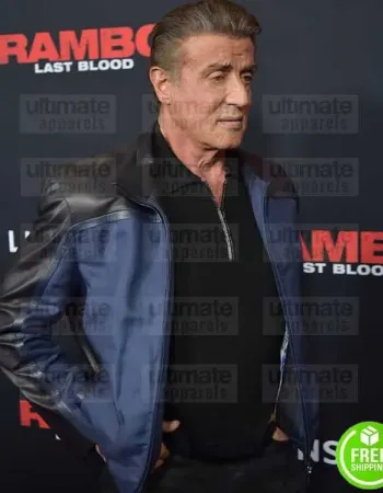 RAMBO LAST BLOOD PREMIERE SYLVESTER STALLONE (JOHN RAMBO) JACKET RAMBO LAST BLOOD PREMIERE SYLVESTER STALLONE (JOHN RAMBO) JACKET