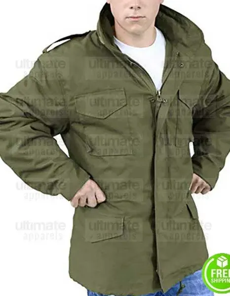 Rambo First Blood Sylvester Stallone Green Jacket