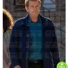 RESEARCH UNIT XAVIER DELUC (MARTIN BERNIER) BLUE COTTON JACKET RESEARCH UNIT XAVIER DELUC (MARTIN BERNIER) BLUE COTTON JACKET