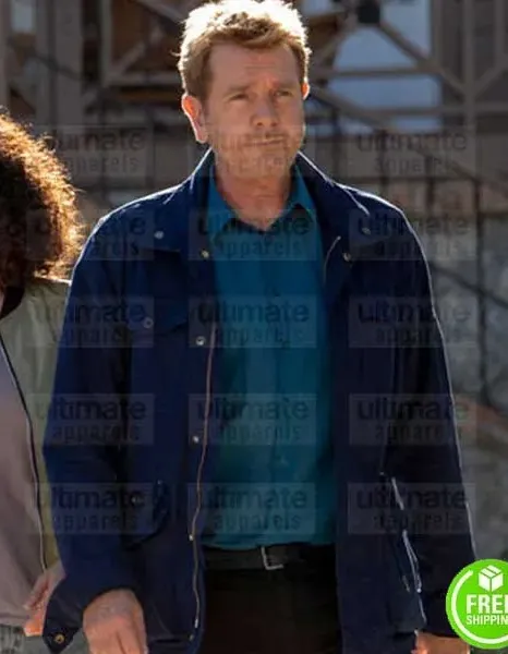 RESEARCH UNIT XAVIER DELUC (MARTIN BERNIER) BLUE COTTON JACKET RESEARCH UNIT XAVIER DELUC (MARTIN BERNIER) BLUE COTTON JACKET