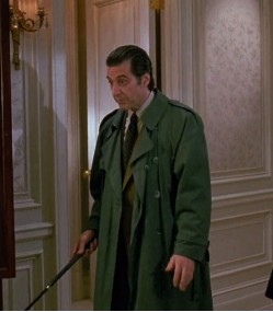 SCENT OF A WOMAN MOVIE AL PACINO GREEN COAT