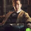 SHERLOCK BENEDICT CUMBERBATCH (SHERLOCK HOLMES) BROWN WOOL COAT