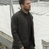 SHOOTER RYAN PHILLIPPE GREY COTTON JACKET
