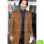 SIBERIA KEANU REEVES (LUCAS HILLS) BROWN WOOL COAT