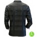 SKINNY MEN'S BLACK LEATHER JACKET