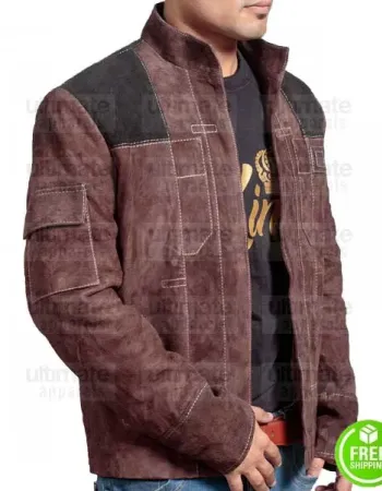SOLO: A STAR WARS STORY ALDEN EHRENREICH (HAN SOLO) SUEDE JACKET SOLO: A STAR WARS STORY ALDEN EHRENREICH (HAN SOLO) SUEDE JACKET