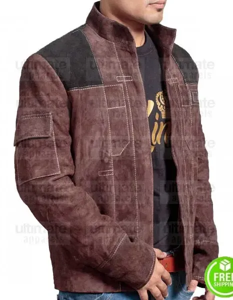 SOLO: A STAR WARS STORY ALDEN EHRENREICH (HAN SOLO) SUEDE JACKET SOLO: A STAR WARS STORY ALDEN EHRENREICH (HAN SOLO) SUEDE JACKET