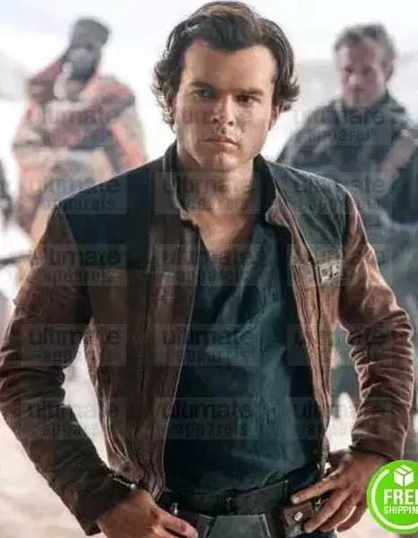 SOLO: A STAR WARS STORY ALDEN EHRENREICH (HAN SOLO) SUEDE JACKET SOLO: A STAR WARS STORY ALDEN EHRENREICH (HAN SOLO) SUEDE JACKET