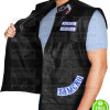 Sons of Anarchy Charlie Hunnam Jax Teller Leather Vest