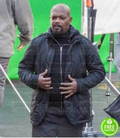 SPIDER-MAN FAR FROM HOME SAMUEL L. JACKSON (NICK FURY) BLACK COTTON JACKET