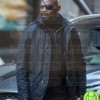 SPIDER-MAN FAR FROM HOME SAMUEL L. JACKSON (NICK FURY) BLACK COTTON JACKET SPIDER-MAN FAR FROM HOME SAMUEL L. JACKSON (NICK FURY) BLACK COTTON JACKET