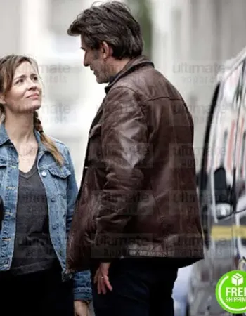 SPIRAL FRED BIANCONI BROWN LEATHER JACKET SPIRAL FRED BIANCONI BROWN LEATHER JACKET