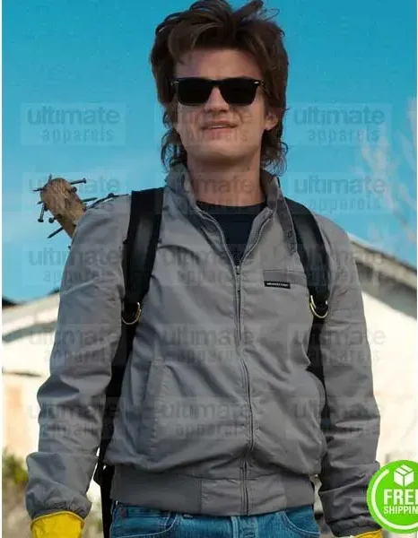 STRANGER THINGS JOE KEERY (STEVE HARRINGTON) COTTON JACKET STRANGER THINGS JOE KEERY (STEVE HARRINGTON) COTTON JACKET