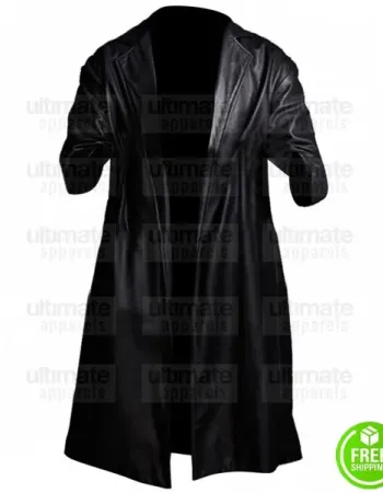 SUPERFLY TREVOR JACKSON (YOUNGBLOOD PRIEST) SHEARLING LEATHER COAT