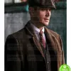 SUPERNATURAL JENSEN ACKLES (DEAN WINCHESTER) BROWN WOOL COAT