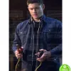 SUPERNATURAL JENSEN ACKLES (DEAN WINCHESTER) BLUE COTTON JACKET SUPERNATURAL JENSEN ACKLES (DEAN WINCHESTER) BLUE COTTON JACKET