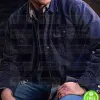 SUPERNATURAL JENSEN ACKLES (DEAN WINCHESTER) BLUE COTTON JACKET SUPERNATURAL JENSEN ACKLES (DEAN WINCHESTER) BLUE COTTON JACKET