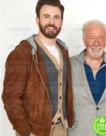 TIFF CHRIS EVANS BROWN SUEDE LEATHER JACKET TIFF CHRIS EVANS BROWN SUEDE LEATHER JACKET