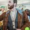 TIFF CHRIS EVANS BROWN SUEDE LEATHER JACKET