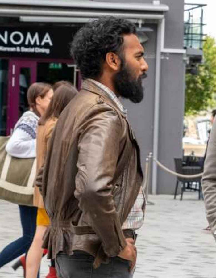 TENET HIMESH PATEL BROWN JACKET TENET HIMESH PATEL BROWN JACKET