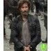 THE 100 HENRY IAN CUSICK (MARCUS KANE) BLACK LEATHER JACKET