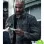 THE 100 RICKY WHITTE (LINCOLN) BLACK DISTRESSED LEATHER JACKET