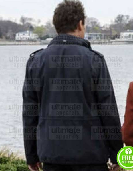 THE AFFAIR DOMINIC WEST (NOAH SOLLOWAY) BLACK COTTON JACKET