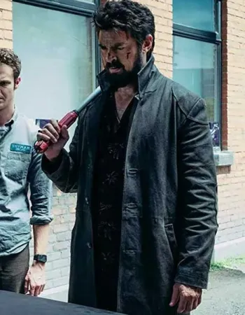 THE BOYS KARL URBAN (BILLY BUTCHER) BLACK COAT THE BOYS KARL URBAN (BILLY BUTCHER) BLACK COAT
