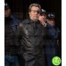 THE COURIER GARY OLDMAN (EZEKIEL MANNINGS) BLACK LEATHER TRENCH COAT