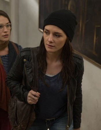 THE FALLEN ADDISON TIMLIN (LUCINDA PRICE) BLACK JACKET