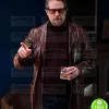 THE GENTLEMEN HUGE GRANT (FLETCHER) BROWN LEATHER JACKET