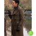 THE GENTLEMEN HENRY GOLDING (DRY EYE) BROWN WOOL COAT