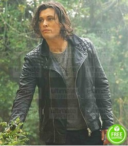 THE GIFTED BLAIR REDFORD (JOHN PROUDSTAR) BLACK LEATHER JACKET THE GIFTED BLAIR REDFORD (JOHN PROUDSTAR) BLACK LEATHER JACKET
