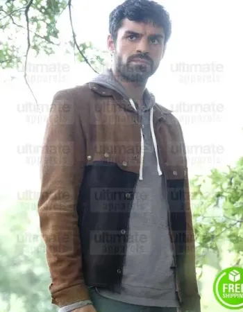 THE GIFTED SEAN TEALE (ECLIPSE) BROWN SUEDE LEATHER JACKET THE GIFTED SEAN TEALE (ECLIPSE) BROWN SUEDE LEATHER JACKET