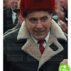 THE IRISHMAN AL PACINO (JIMMY HOFFA) FUR COLLAR LEATHER JACKET