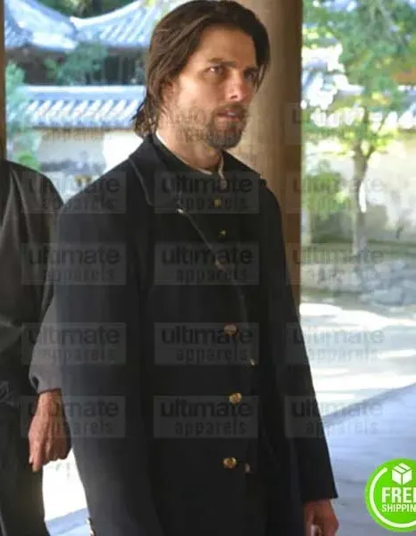 THE LAST SAMURAI TOM CRUISE (NATHAN ALGREN) BLACK SUEDE CAPTAIN UNIFORM JACKET THE LAST SAMURAI TOM CRUISE (NATHAN ALGREN) BLACK SUEDE CAPTAIN UNIFORM JACKET