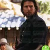 THE LAST SAMURAI TOM CRUISE (NATHAN ALGREN) BLACK SUEDE CAPTAIN UNIFORM JACKET THE LAST SAMURAI TOM CRUISE (NATHAN ALGREN) BLACK SUEDE CAPTAIN UNIFORM JACKET