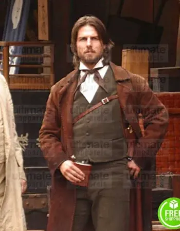 THE LAST SAMURAI TOM CRUISE (NATHAN ALGREN) SUEDE LEATHER VEST