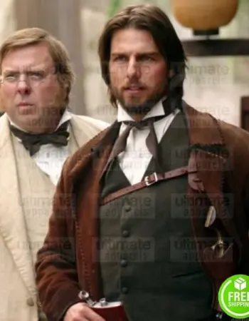THE LAST SAMURAI TOM CRUISE (NATHAN ALGREN) SUEDE LEATHER VEST THE LAST SAMURAI TOM CRUISE (NATHAN ALGREN) SUEDE LEATHER VEST