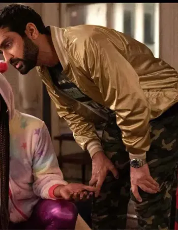 THE LOVEBIRDS KUMAIL NANJIANI BOMBER JACKET THE LOVEBIRDS KUMAIL NANJIANI BOMBER JACKET