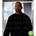 THE MERCENARY DOMINIQUIE VANDENBERG (MAXX) BLACK COTTON TRENCH COAT
