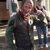 THE SALVATION MADS MIKKELSEN (JON) LEATHER VEST