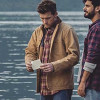 THE SHACK SAM WORTHINGTON BROWN JACKET THE SHACK SAM WORTHINGTON BROWN JACKET