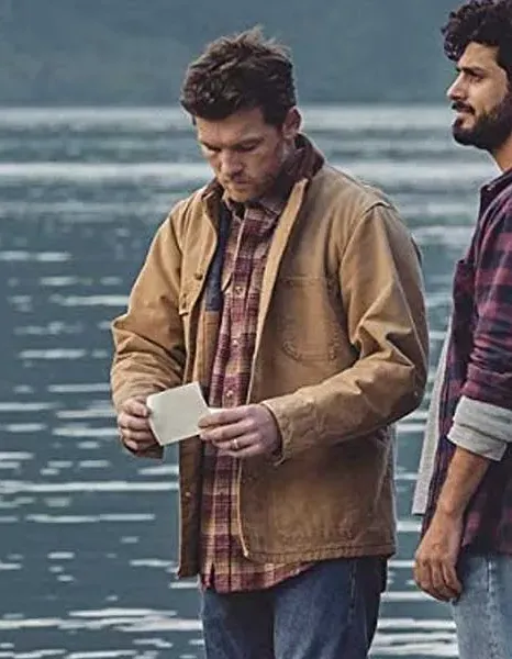 THE SHACK SAM WORTHINGTON BROWN JACKET