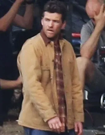 THE SHACK SAM WORTHINGTON BROWN JACKET