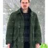 THE SNOWMAN MICHAEL FASSBENDER (HARRY HOLE) GREEN COTTON COAT THE SNOWMAN MICHAEL FASSBENDER (HARRY HOLE) GREEN COTTON COAT