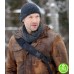 THE STRAIN COREY STOLL (EPHRAIM GOODWEATHER) BROWN LEATHER JACKET